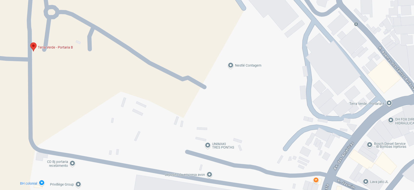endereço contagem